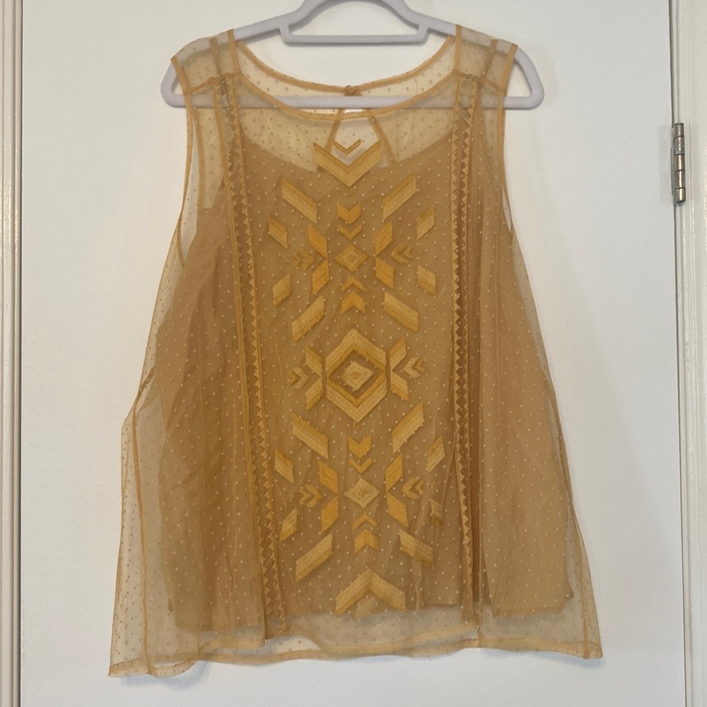 XXL - Sunny Yellow Ariat Tank Top